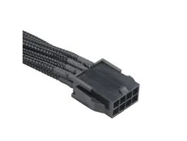 Kábel Akasa Flexa P8 8pin ATX hosszabbító 40cm harisnyázott fekete (AK-CBPW08-40BK)
