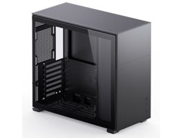 Számítógépház Jonsbo D41 ATX, Edzett üveg Fekete (D41 STD BLACK)