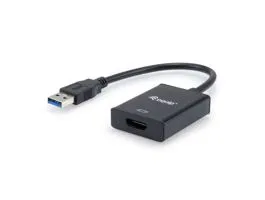 Equip Átalakító - 133385 (USB-A3.0 to HDMI, fekete)