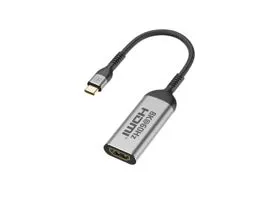 Promate Átalakító - MEDIALINK 8K (USB-C adapter, 1x8K HDMI, szürke)
