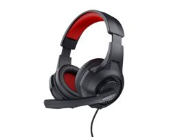 Trust Fejhallgató Gamer - Basics (mikrofon, hangerőszabályzó, 3.5mm jack, fekete)