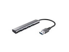 Trust USB Hub - Halyx (USB, 4port USB3.2, aluminium)
