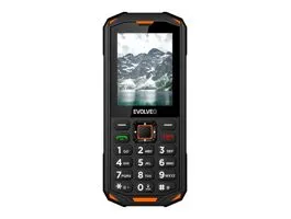 EVOLVEO Strongphone X5 2,4&quot; DualSIM fekete/narancs mobiltelefon