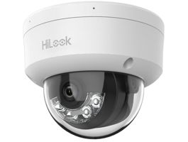 Hikvision HiLook IP dómkamera - IPC-D140HA-LU (4MP, 2,8mm, kültéri, H265+, IP67, IK10, IR30m, ICR, DWDR, PoE)
