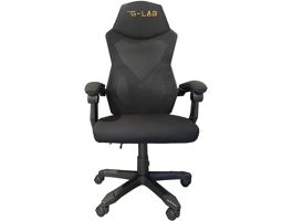 The G-Lab Gamer szék - KS RHODIUM A (fekete, állítható magasság, áll. kartámasz)