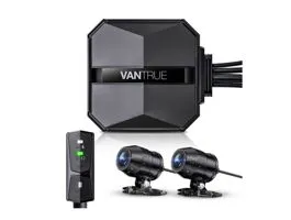 Vantrue Dash Cam - F1 (WiFi+GPS motoros kamera első + hátsó, 4K+ 1080p 30 FPS, WDR+HDR, 512GB MicroSD támogatás, IP67)