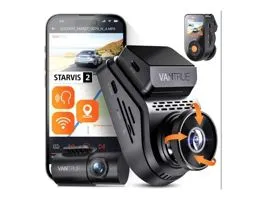 Vantrue Dash Cam - S1 PRO (WiFi+GPS autóskamera első + hátsó, 2.7K + 1080p, HDR, 512GB MicroSD támogatás)