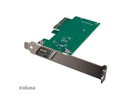 ADA Akasa USB3.2 Gen 2x2 belső 20pin PCIe kártya - AK-PCCU3-08
