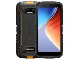 MOB DOOGEE S41 Max - 5.5&quot; IPS, Octa Core (6+256GB) Mobiltelefon - Fekete/narancssárga