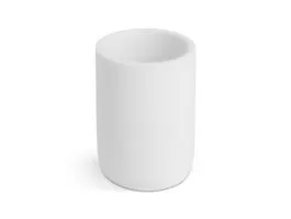 BEWELLO Fürdőszobai pohár - matt fehér