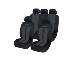CARGUARD Autós üléshuzat szett - szürke / fekete - 11 db-os - HSA011