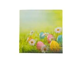 EGYEB Húsvéti szalvéta - tojás és virág - 33 x 33 cm - 3 rétegű - 20 db / csomag