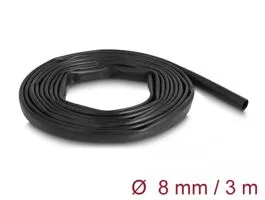 Delock PVC szigetelő borító cső 3 m x 8 mm fekete (19000)