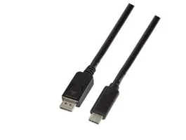 Logilink USB 3.2 Gen 1x1 USB-C  M és Display-port 1.2 közötti kábel, 1,8m (UA0335)