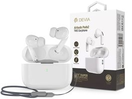 Devia TWS Bluetooth sztereó headset v5.3 + töltőtok - Devia Airbuds Pods2 TWS  Wireless Earphone with Charging Case - fe