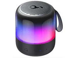 ANKER Bluetooth Hangszóró, Soundcore Glow MINI, 8W, vízálló, fekete -  A3136G11