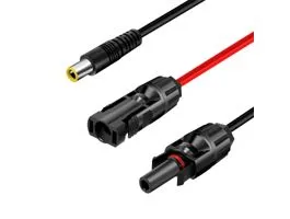 Logilink Napelemes adapter kábel, DC7909/M - 2x MC4/MF, CU, fekete/piros, 1,8 m (PHC0401)