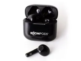 Boompods Compact Buds True Wireless Bluetooth fekete fülhallgató
