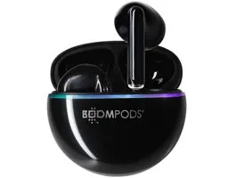 Boompods Earshot True Wireless Bluetooth fekete fülhallgató