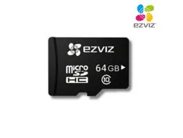 EZVIZ 64GB MicroSD kártya az EZVIZ biztonsági kamerákhoz, C10 class,Max read speed 90MB/s, Max write speed 50MB/s
