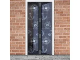 GARDENOFEDEN Szúnyogháló függöny ajtóra -mágneses- 100 x 210 cm - horgonyos