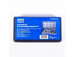 IRIS TOOLS SS-025-011 25 darabos dugókulcs készlet (1/4&quot;)