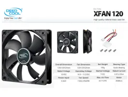 DeepCool Cooler XFAN 120 12cm ventilátor