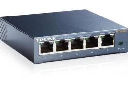 TP-LINK TL-SG105 5-Port 10/100/1000Mbps Desktop Switch