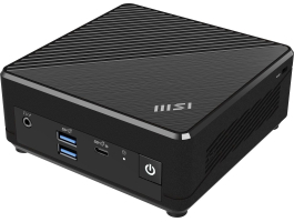 MSI Cubi N ADL S barebone mini PC, fekete - Intel N100 (225BEU-BN100XX)
