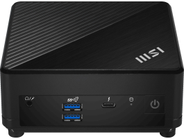MSI Cubi 5 1M-484BEU mini PC, Core 3 100U, 8GB, No OS, fekete