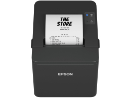 Epson TM-T20IV (102) blokknyomtató, vágó, USB, soros port, Ethernet, fekete