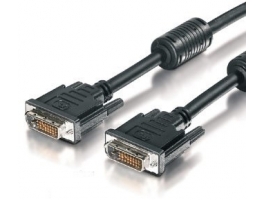 Equip (118932) DVI-D Dual Link 1,8m duplán árnyékolt kábel