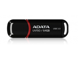 ADATA 64GB USB3.1 Fekete (AUV150-64G-RBK) pendrive