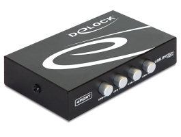 Delock 87634 4portos USB2.0 manuális kapcsoló