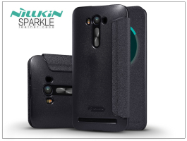 Asus Zenfone 2 Laser (ZE550KL) oldalra nyíló flipes tok - Nillkin Sparkle - fekete