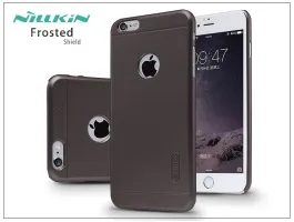 Apple iPhone 6 Plus/6S Plus hátlap képernyővédő fóliával - Nillkin Frosted Shield - barna