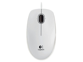 Logitech B100 Optical USB Mouse White egér (910-003360)