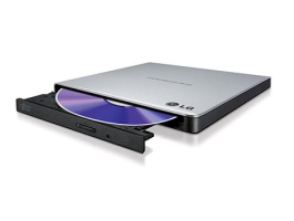 LG GP57ES40 (GP57ES40.AUAE10B) 10x dobozos ezüst slim USB DVD-író