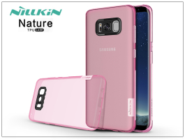Samsung G955F Galaxy S8 Plus szilikon hátlap - Nillkin Nature - rózsaszín