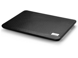 DeepCool Notebook hűtőpad 14&quot;-ig - N17 BLACK (21dB max. 80,39 m3/h 14cm 1xUSB2.0)