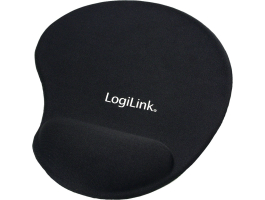 Logilink ID0027 zselés csuklótámaszos fekete egérpad