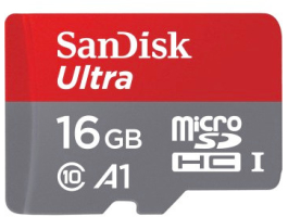 SanDisk 16GB Class 10 UHS-I Ultra micro SDHC memória kártya adapterrel (173470)