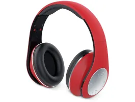 Genius HS-935BT összehajtható piros mikrofonos  bluetooth fejhallgató