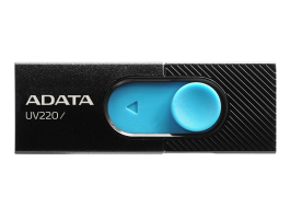 ADATA 64GB USB2.0 Fekete-Kék (AUV220-64G-RBKBL) pendrive