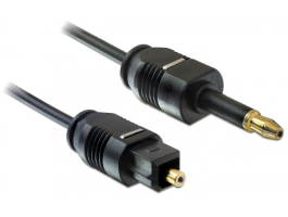 Delock (82876) kábel Toslink Standard apa &gt; Toslink mini 3.5mm apa 2m