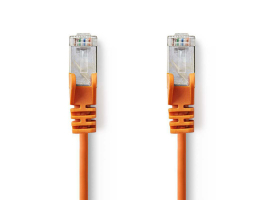 Nedis Cat5e SF/UTP Hálózati Kábel RJ45 0,5m Narancsszínu (CCGP85121OG05)
