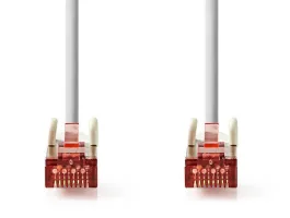 Nedis Cat6 S/FTP Hálózati Kábel RJ45 0,5m Szürke (CCGP85221GY05)
