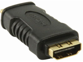 Nedis HDMI-adapter HDMI Mini apa - HDMI-aljzat Fekete (CVGP34906BK)