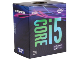 Intel Core i5-9400F dobozos LGA1151 processzor (GPU nélkül)
