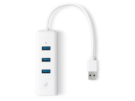 TP-Link UE330 USB3.0 3-Port Hub and Gigabit Ethernet Adapter 2-in-1 USB Adapter